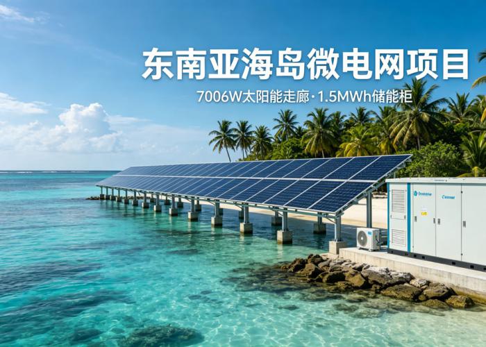 700kW光伏走廊 + 1.5MWh儲能系統